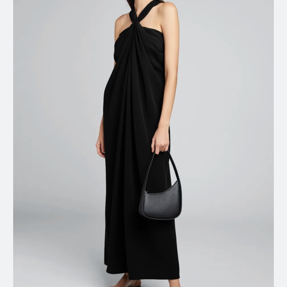 The Row Loon Twisted Halter Neck Dress
